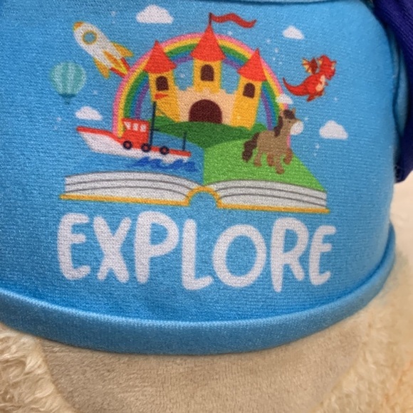 16" Spark Create Imagine Walmart Story telling bear plush lights & sound - Picture 5 of 12